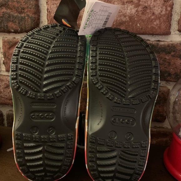 Crocs X Disney Mickey Mouse Rainbow Crocs - Picture 2 of 9